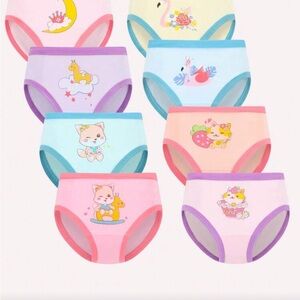 8pc Colorful Girl’s Underwear